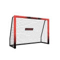 Hudora Football Goal Pro Tect 180 Advanced (high-quality, durable, easy assembly) red - 180x120x60cm